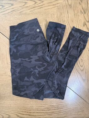 Lululemon Align Black Camo High-Rise Leggings